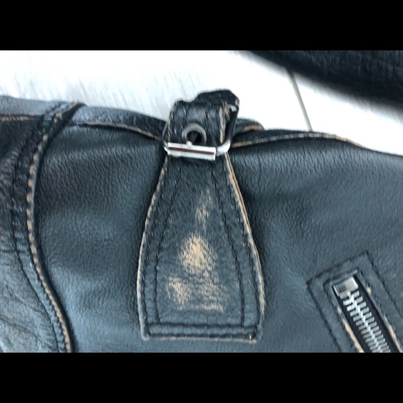 Dolce and Gabbana Motorcycle Leather Jacket Sz 42 - Picture 6 of 7